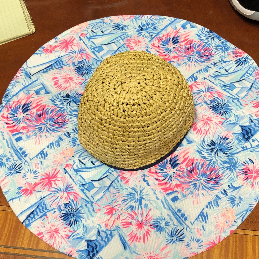 Lilly Pulitzer beach hat